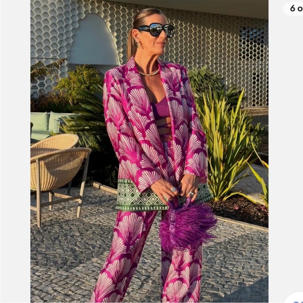 NWT ZARA SATIN EFFECT PRINTED SIZE XL 
🚨FIRM PRICE - Picture 12 of 16